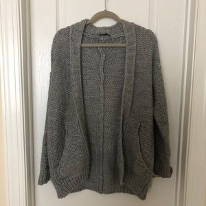 Gray Cardigan